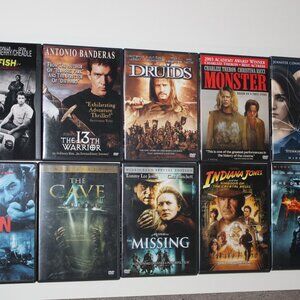 Lot of 10 DVD's , See description for titles